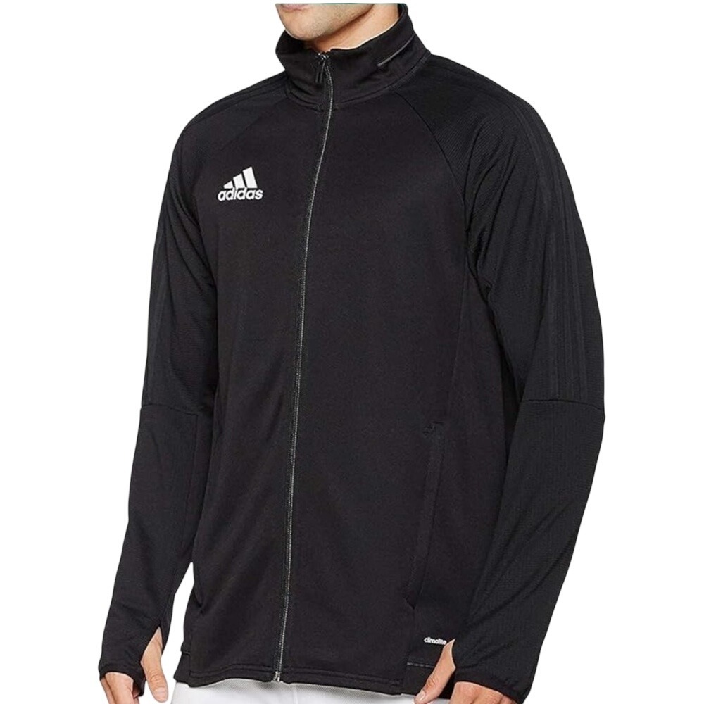Adidas Jacket Youth Tiro 17 Training Jacket Black/White Size M